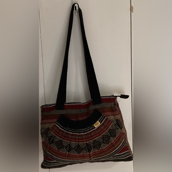 Pinzon woven bag with front pouch - Picture 3 of 7